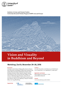 Vision and Visuality in Buddhism and Beyond