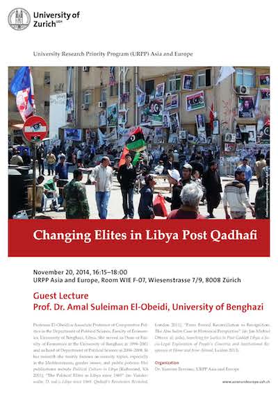 Changing Elites in Libya Post Qadhafi